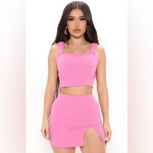Fashion Nova - Can’t Sit With Us Set 🩷